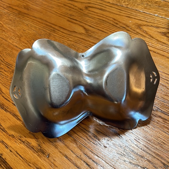 Continental Chrome 3054 MCM style nut/mint dish.  Sone smudges/scratches. - Picture 5 of 9